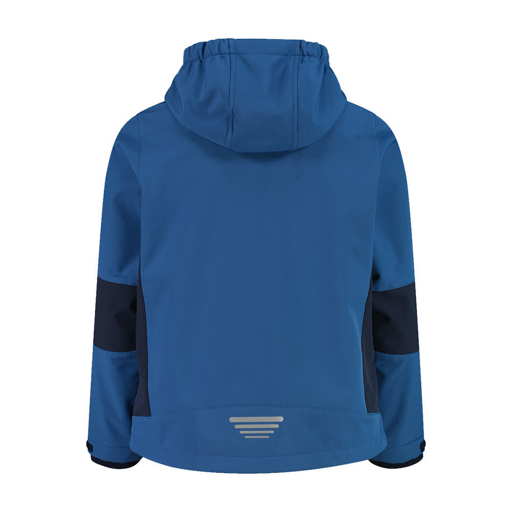 CMP JACKET FIX HOOD Jungen Softshell-Jacke Outdoor-Jacke blau