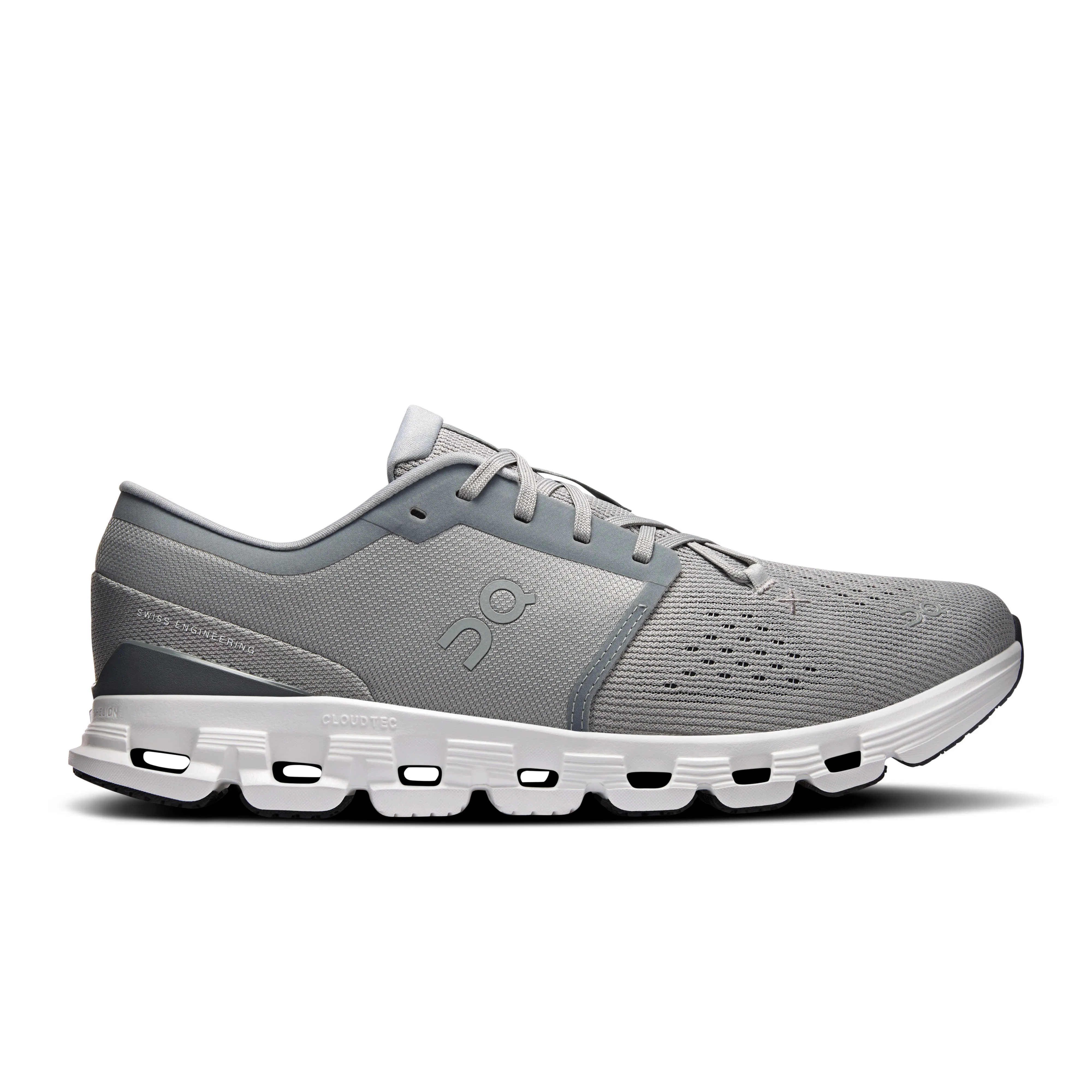 ON CLOUD X 4 Herren Sportschuhe Sneaker Low sportlich alloy/ivory