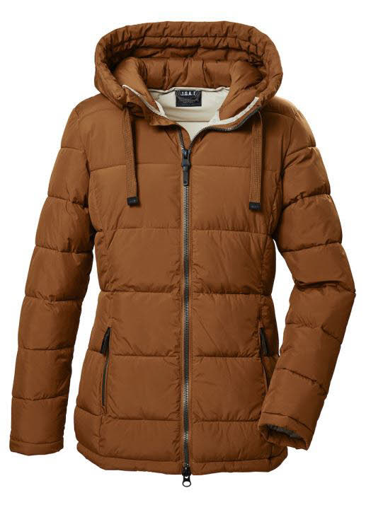 Killtec GW 68 Damen Daunenjacke Kapuzenjacke Funktionsjacke braun