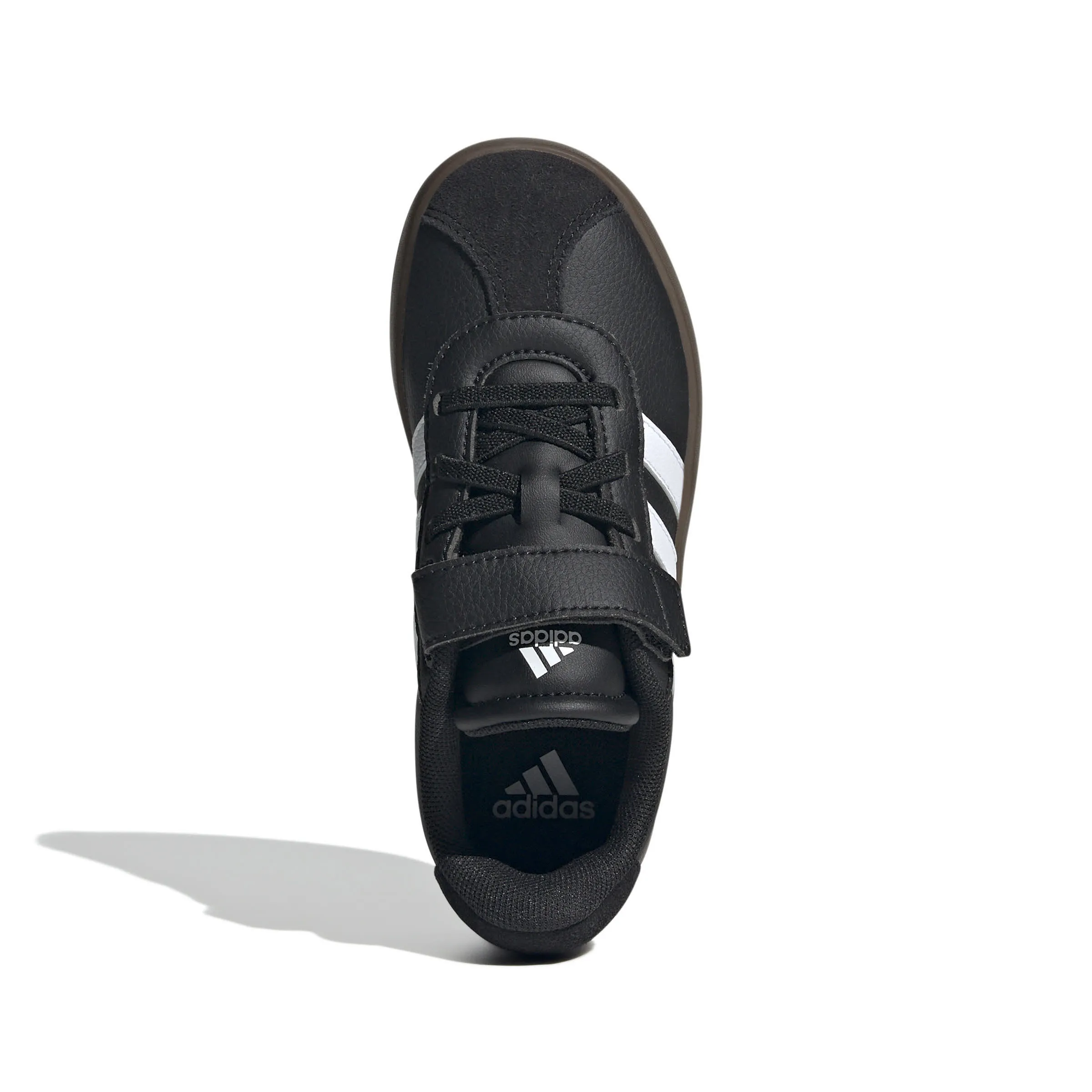 adidas VL COURT 3.0 EL C Kinder Sneaker Freizeitschuhe schwarz