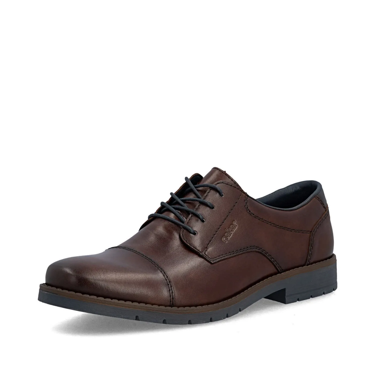 Rieker Herren Schnürschuhe Schnürer braun
