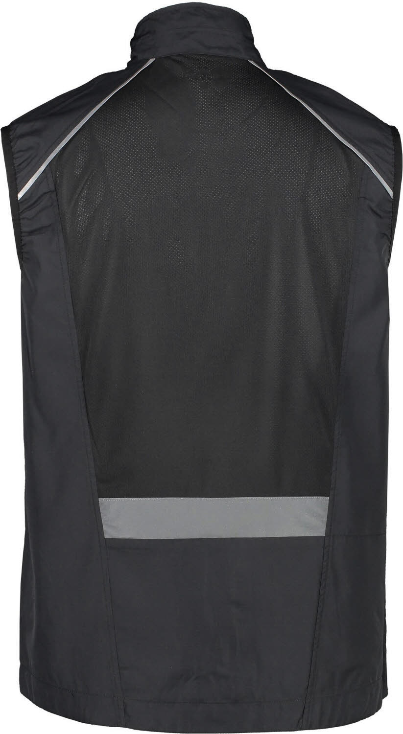 CMP TRAIL VEST Herren Funktionsweste Outdoorweste Laufweste ärmellos schwarz