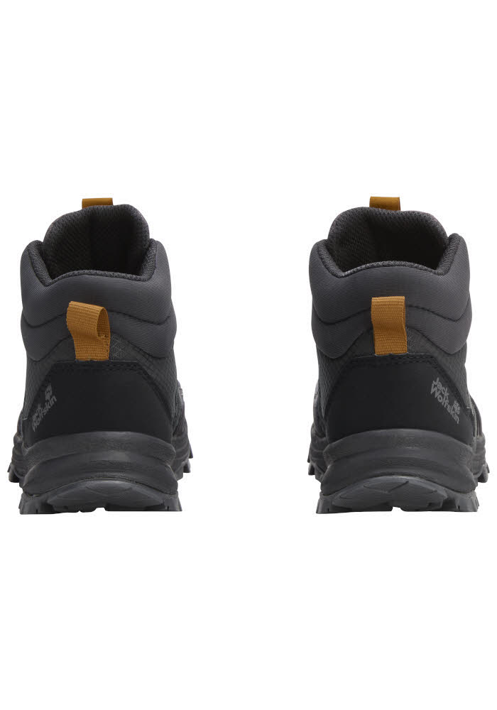Jack Wolfskin WILD HIKE TEXAPORE MID Kinder Wanderschuhe Trekkingschuhe schwarz