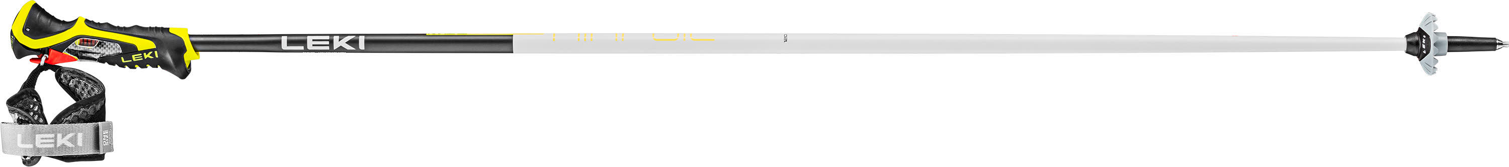 Leki Airfoil 3D Unisex Skistöcke Ski-Alpin Stöcke Wintersport weiß