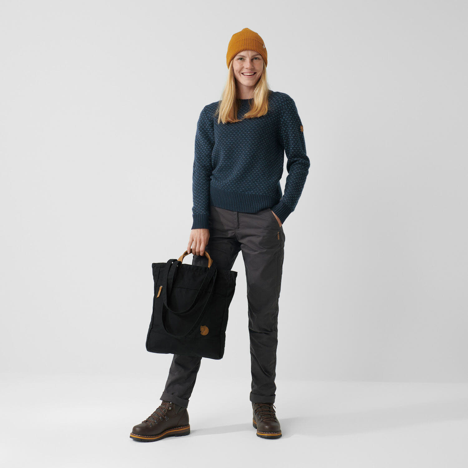 Fjällräven Totepack No. 1 Tasche Rucksack schwarz