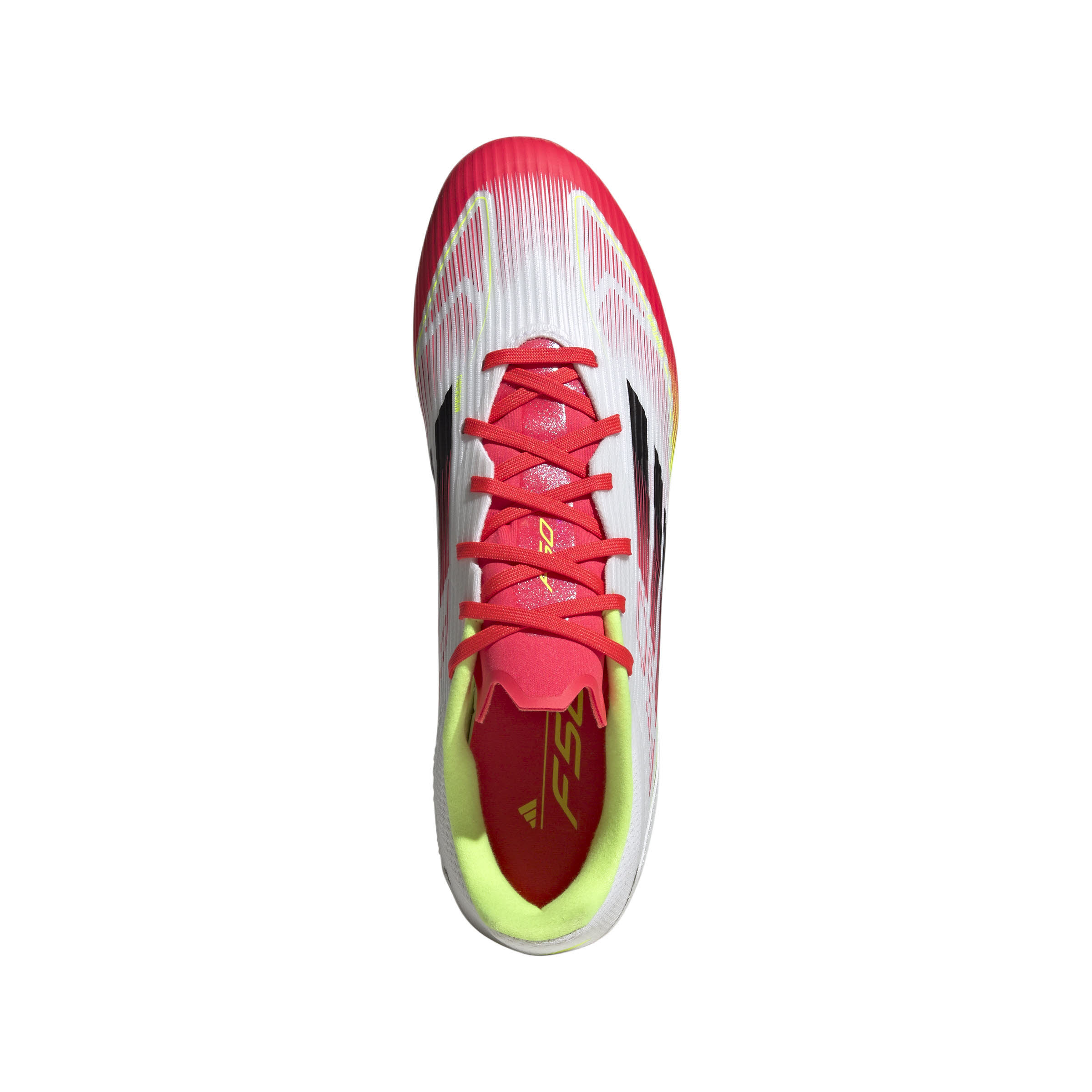 adidas F50 League FG/MG Fußballschuh Herren weiß orangerot