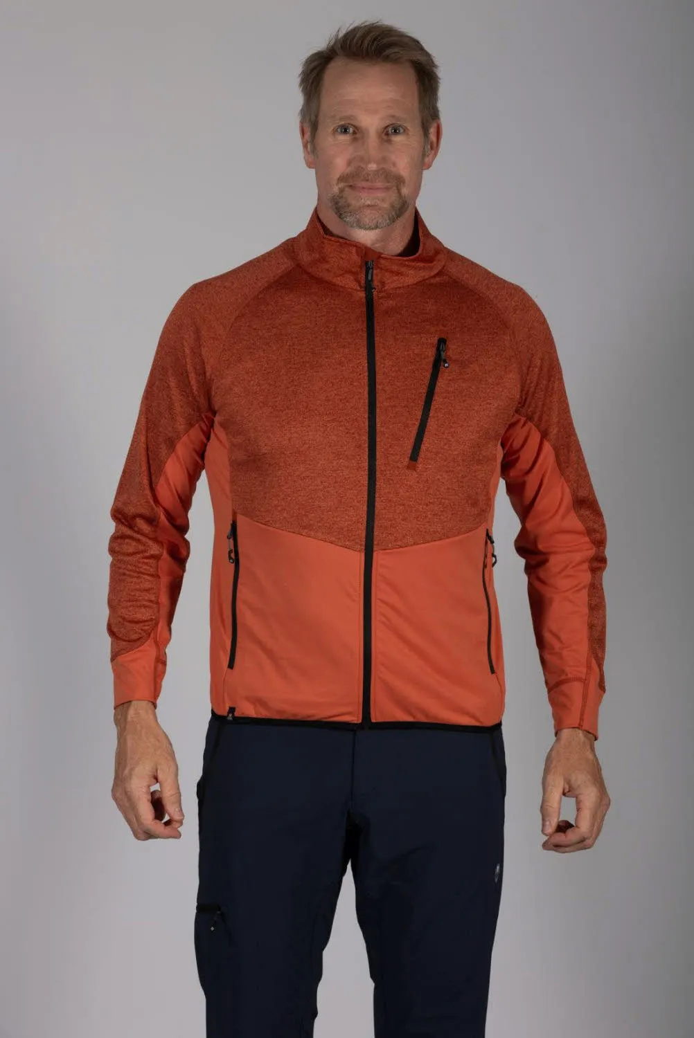 Maul Sport Kronberg XT Herren Fleecejacke Outdoorjacke ocher yellow