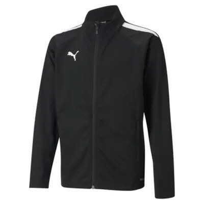 Puma teamLIGA Training Jacket Jr Sportjacke Kinder schwarz