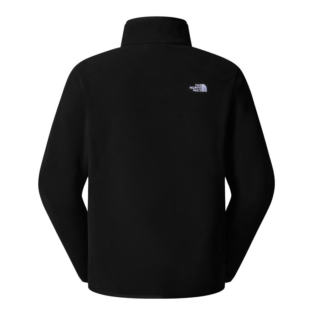The North Face GGLACIER FLEECE 1/4 ZIP Herren Skirolli Longsleeve schwarz