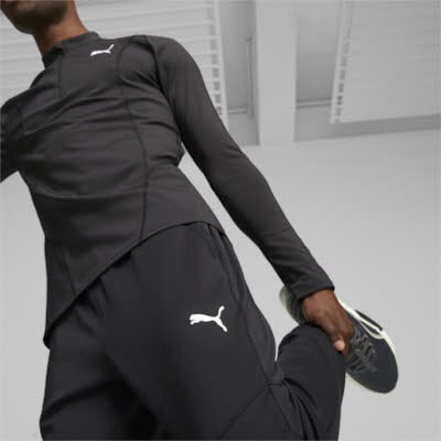 Puma Fit Double Knit Herren Jogginghose Trainingshose schwarz
