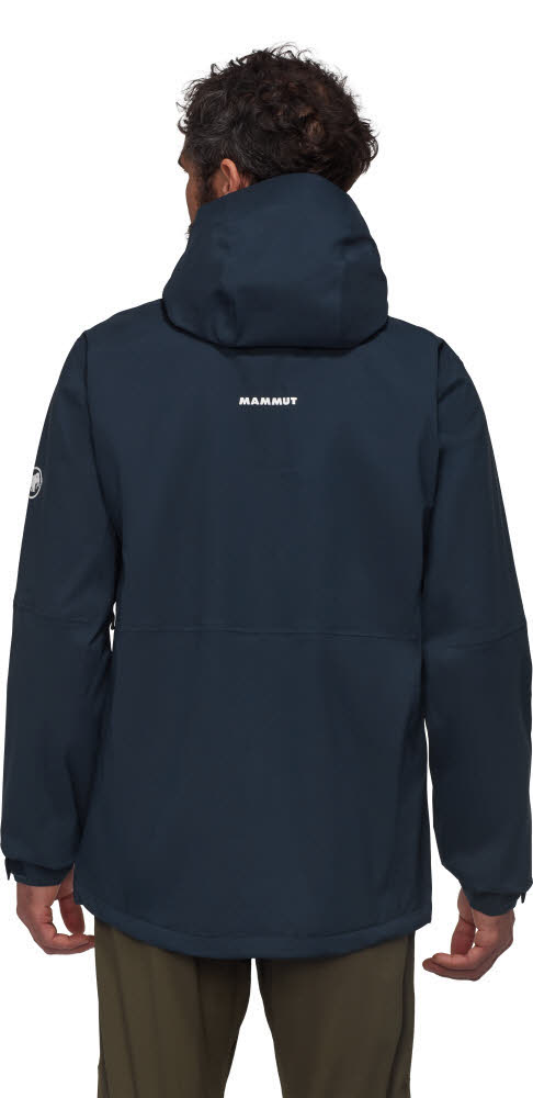 Mammut Linard Guide HS Hooded Jacket Men Herren Hardshell Wanderjacke marine