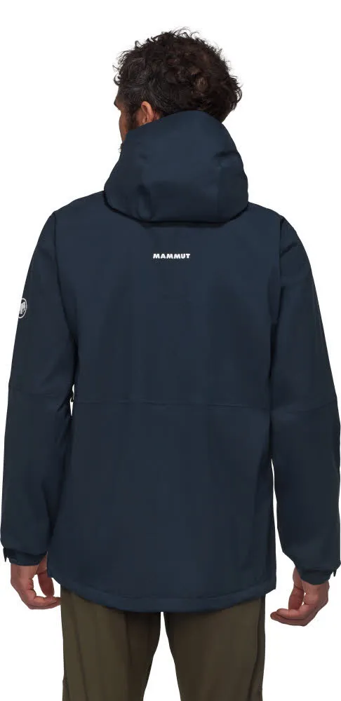 Mammut Linard Guide HS Hooded Jacket Men Herren Hardshell Wanderjacke marine