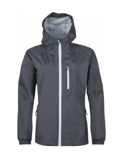 Witeblaze CAMA Regenjacke Kapuzenjacke Funktionsjacke Damen grau
