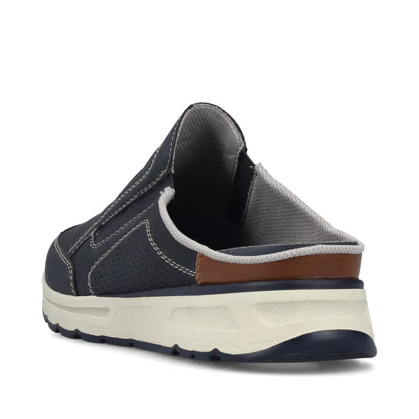 Rieker Herren Slipper dunkelblau