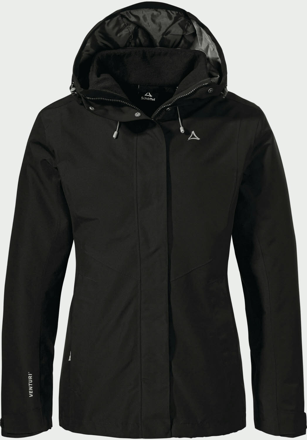 Schöffel 3in1 Jacket Style Okere WMS Damen Wanderjacke Outdoorjacke schwarz