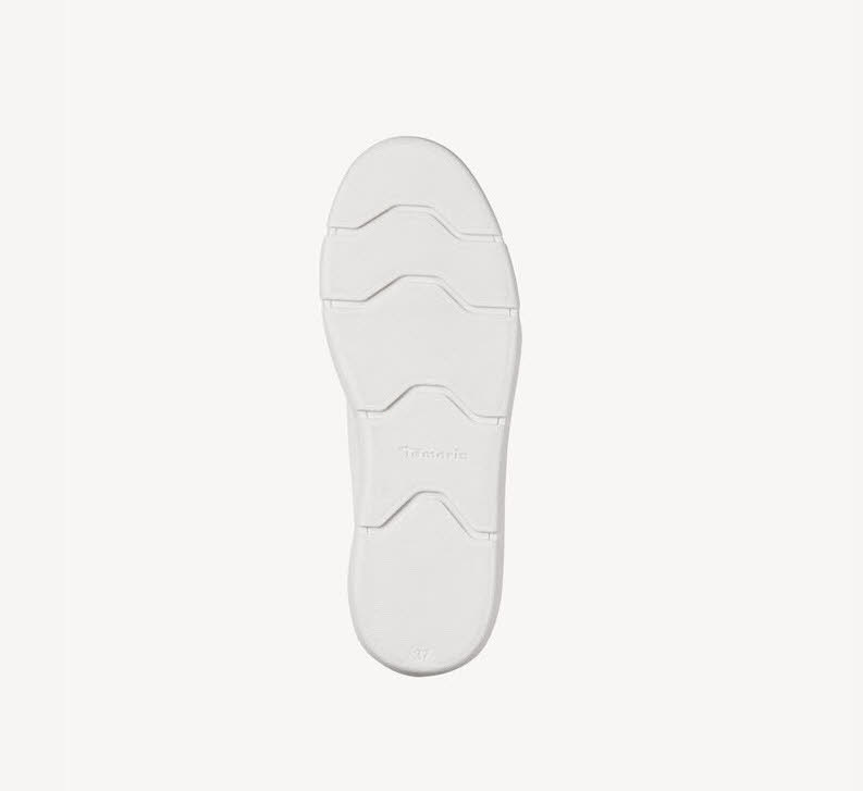 Tamaris Women Lace-up Damen Sneaker Schnürer Halbschuh weiß