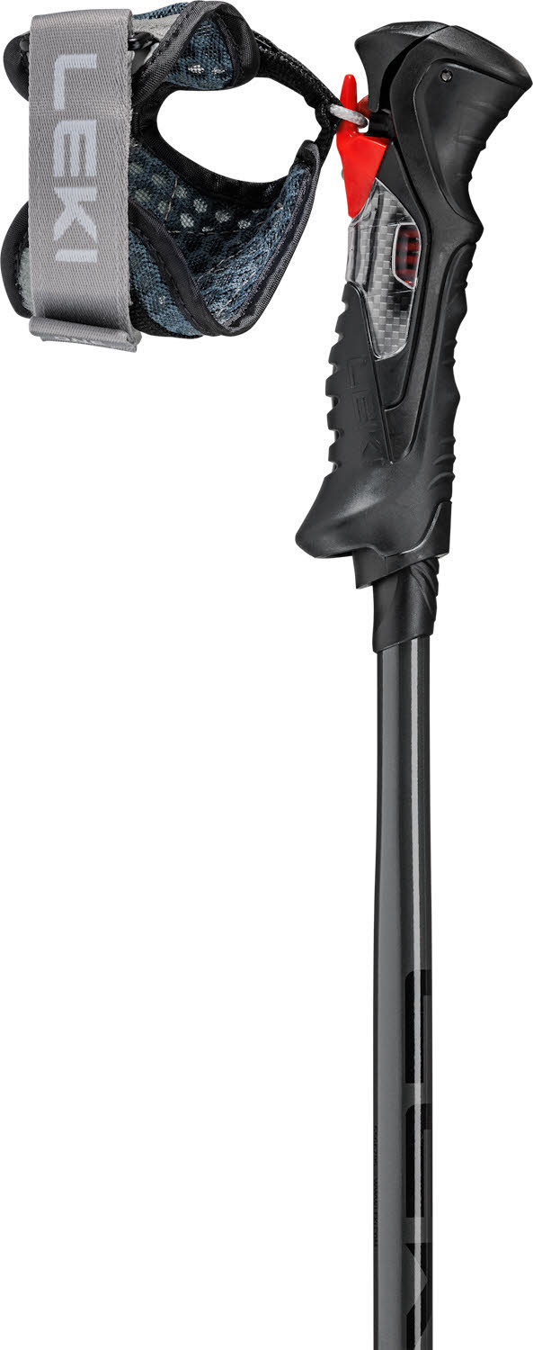 Leki Airfoil 14 TR Unisex Skistöcke Ski Poles schwarz/grau