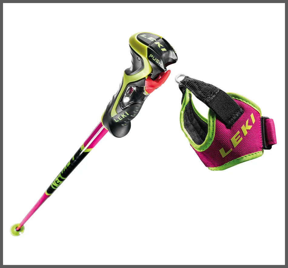 Leki WCR TBS SL 3D Damen Skistöcke Ski Poles pink