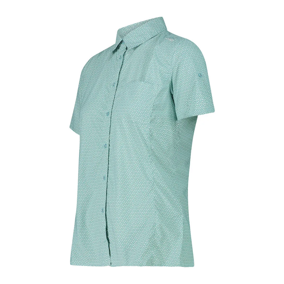 CMP WOMAN BLUSE Damen Outdoorhemd kurzarm türkis