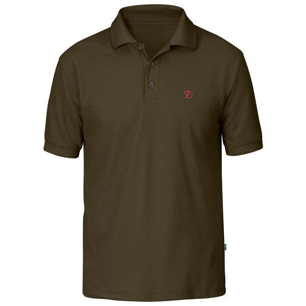 Fjällräven Crowley Pique Shirt Herren Poloshirt Funktion Outdoor olive NEU
