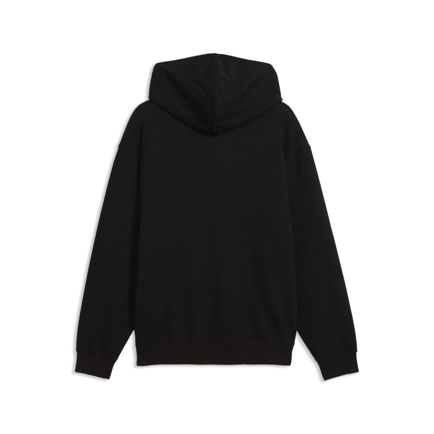 Puma ESS ELEVATED Relaxed Material Herren Hoodie Kapuzenpullover schwarz
