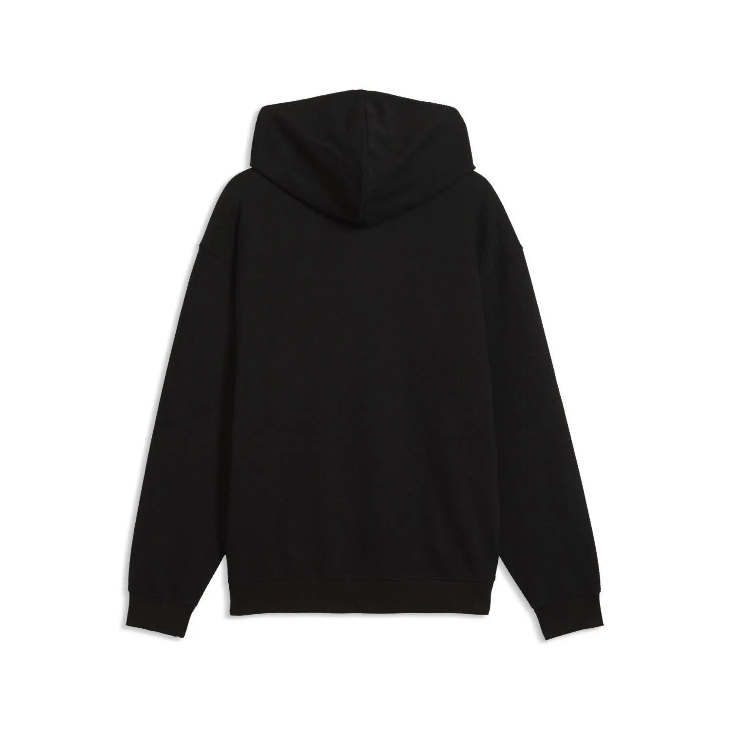 Puma ESS ELEVATED Relaxed Material Herren Hoodie Kapuzenpullover schwarz