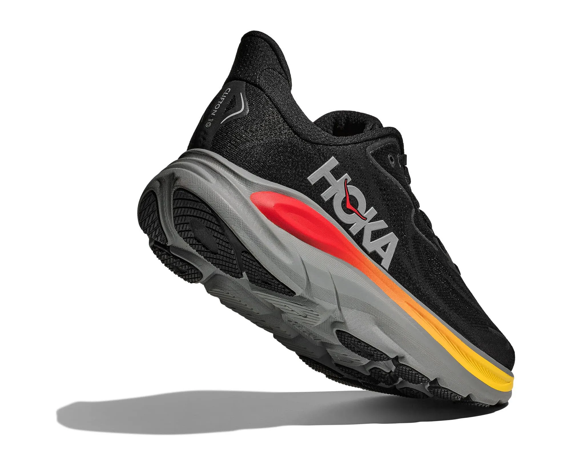 Hoka CLIFTON 10 Herren Laufschuhe Joggingschuhe black/galactic grey