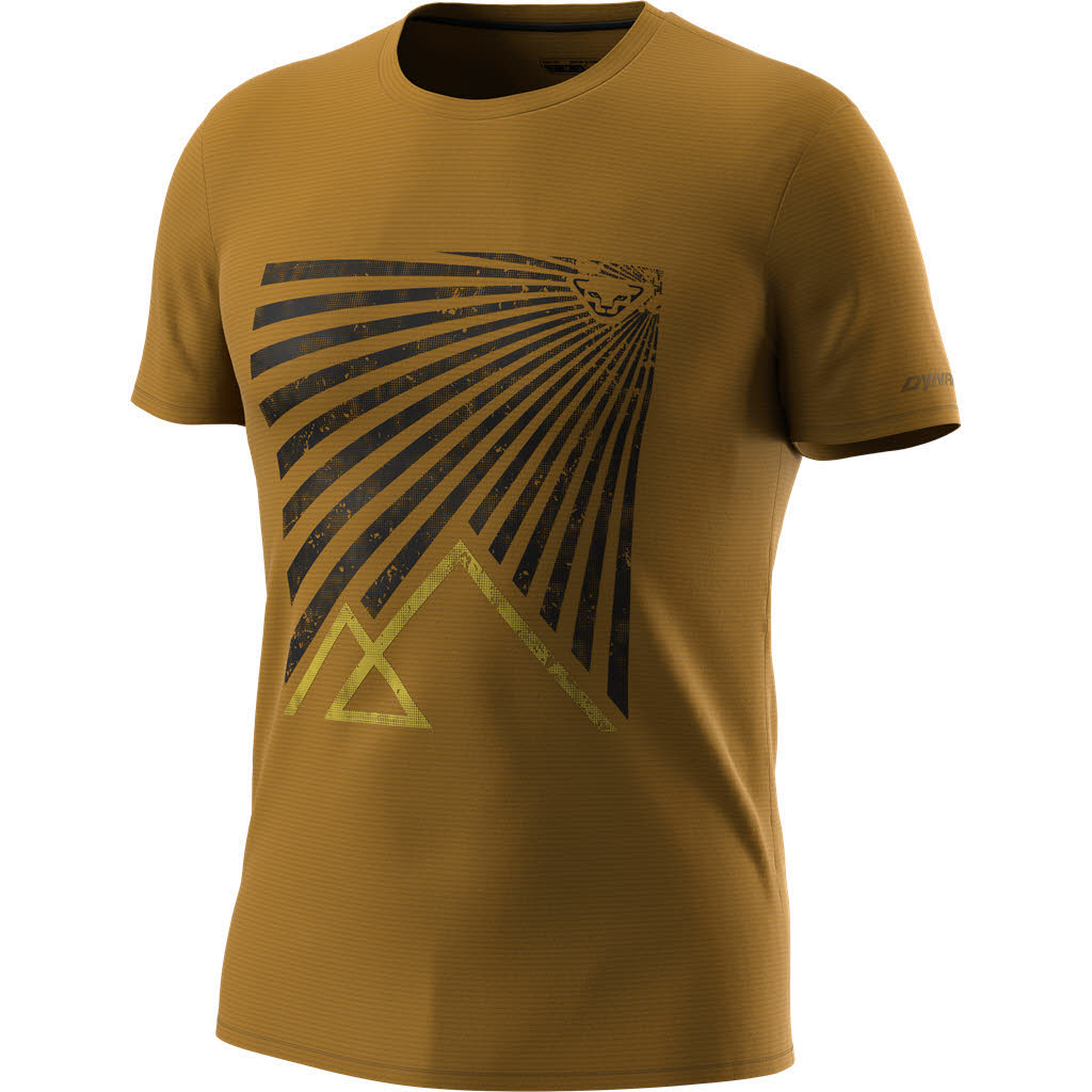 Dynafit Transalper Graphic Shirt Funktionsshirt Herren dunkelorange