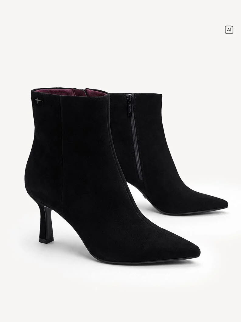 Tamaris Da.-Stiefel Damen Stiefelette schwarz