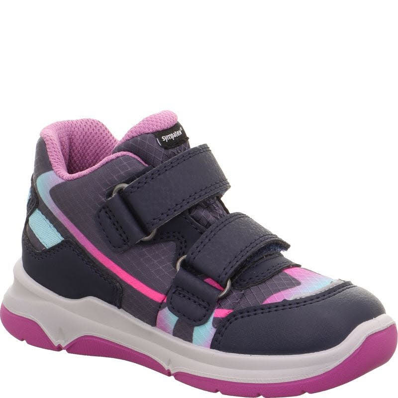 Superfit COOPER Mädchen Sneaker Low Outdoorschuhe blau/lila