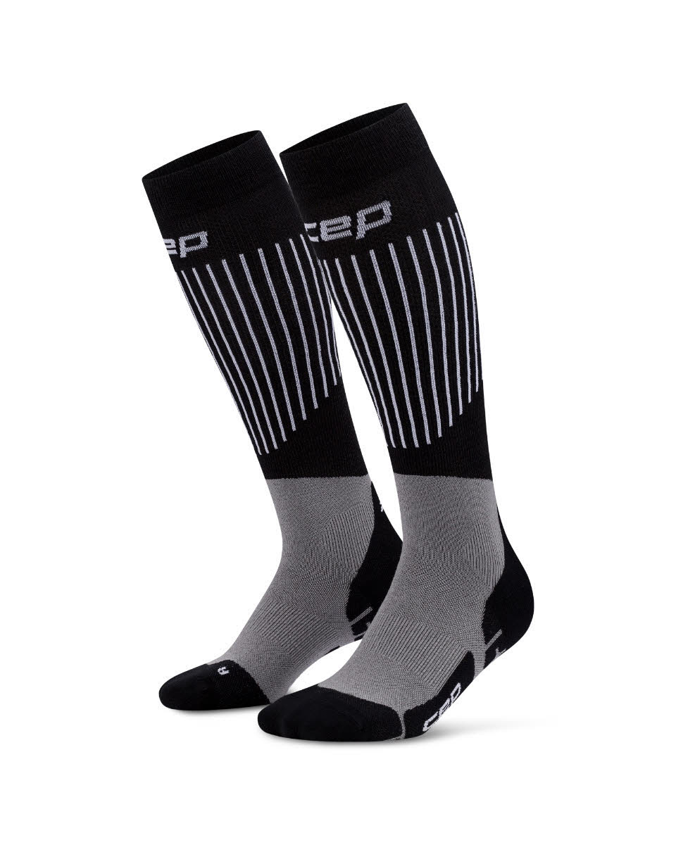 CEP Ski Ultralight Socks Tall 3.0 Herren Skisocken black/grey