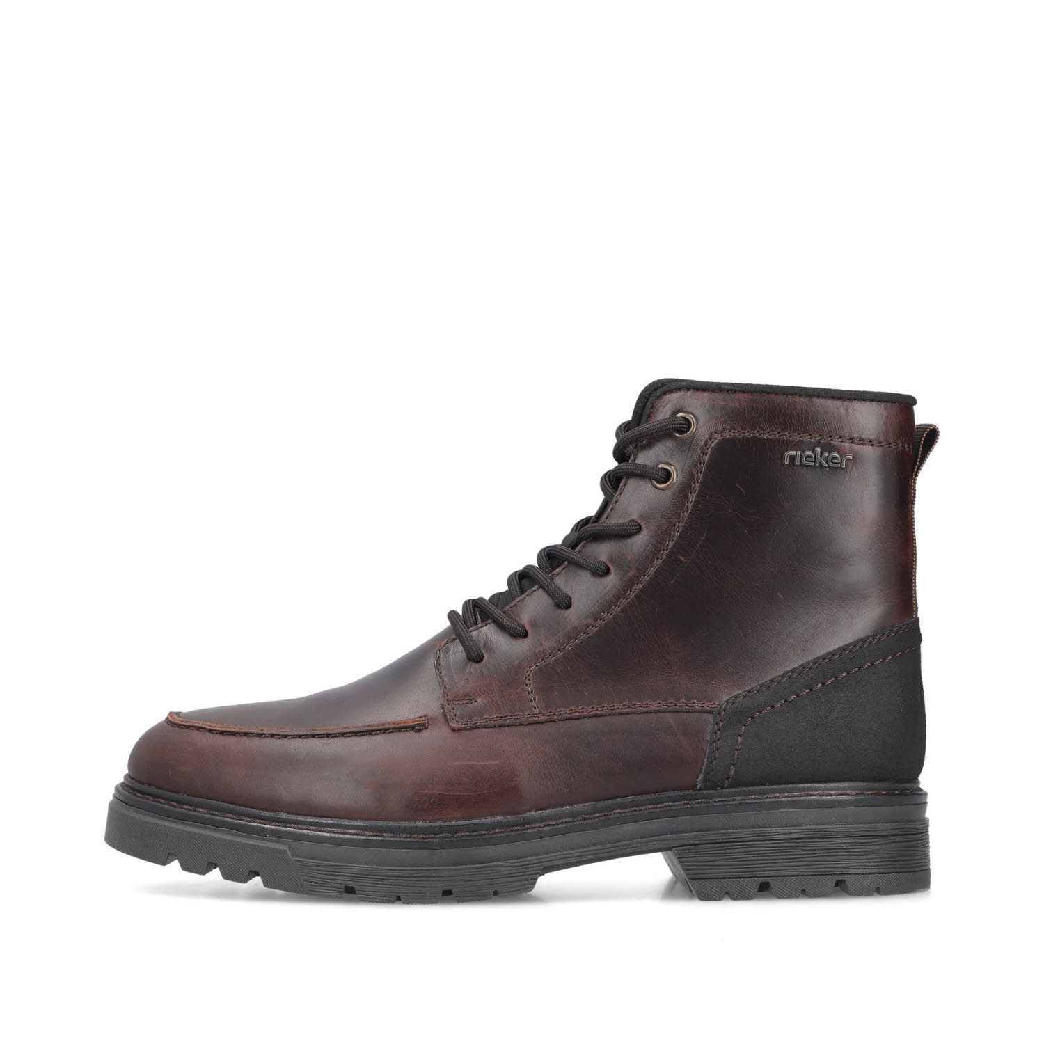 Rieker HWK Herren Stiefel Herren Schnürstiefel Winterstiefel braun