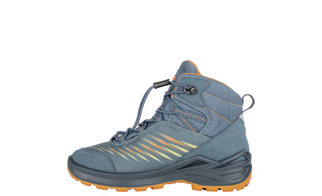 Lowa ZIRROX II GTX MID JR Kinder Wanderschuhe Trekkingschuhe petrol/mango