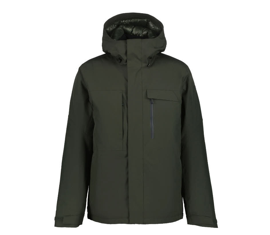 Icepeak BAKERHILL Herren Freizeitjacke Outdoorjacke dunkelgrün