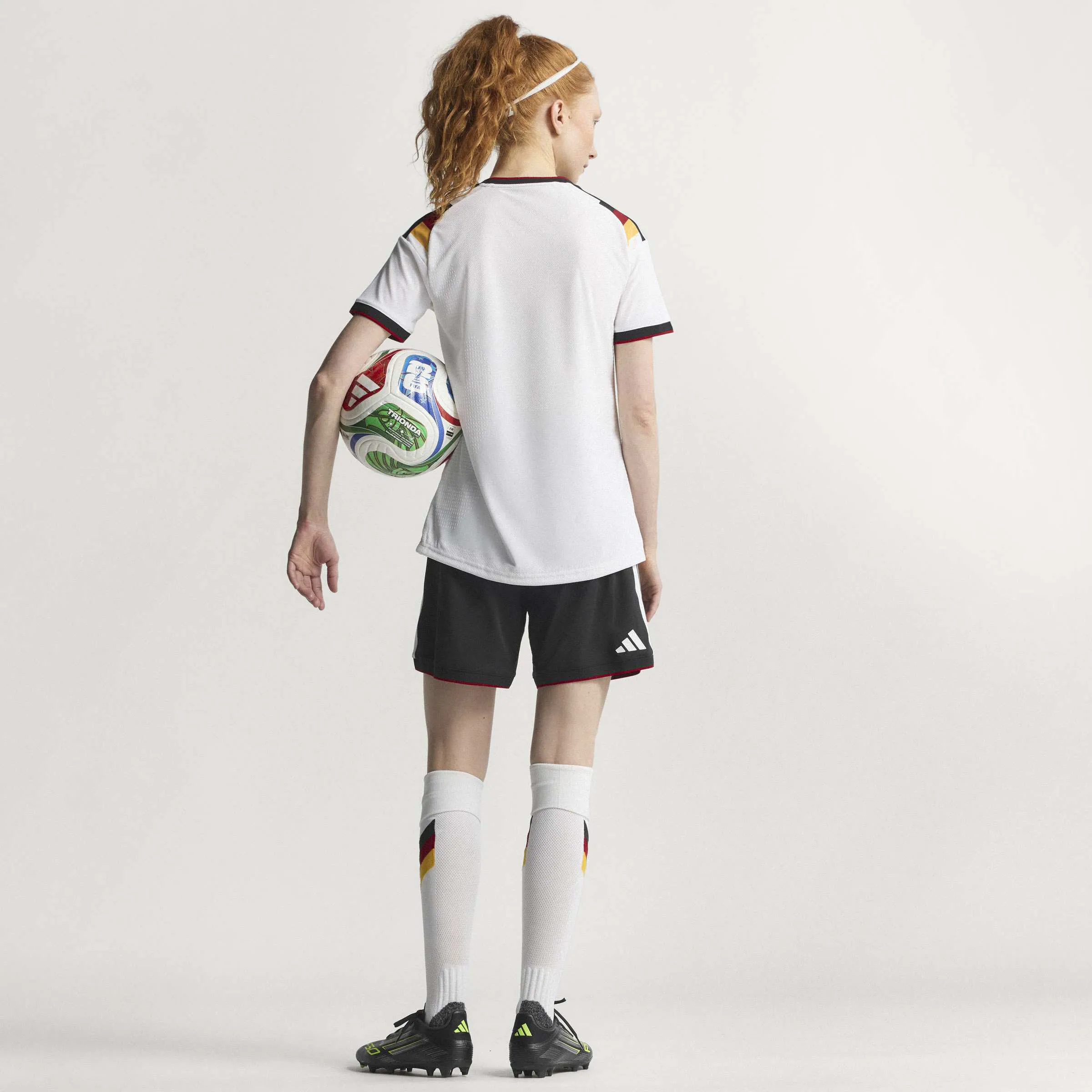 adidas DFB Authentic Jersey Damen Heimtrikot WM 2026 weiß