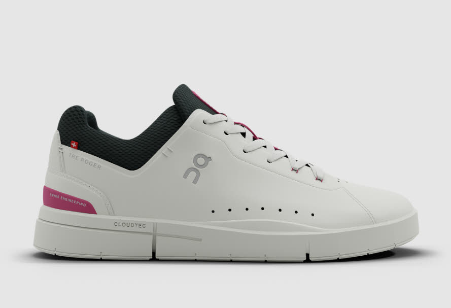ON THE ROGER Advantage Ivory Pink Sneaker Damen weiß