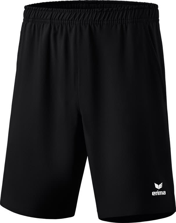 Erima HE Tennis Shorts ohne Innenslip Herren Sport Shorts schwarz NEU