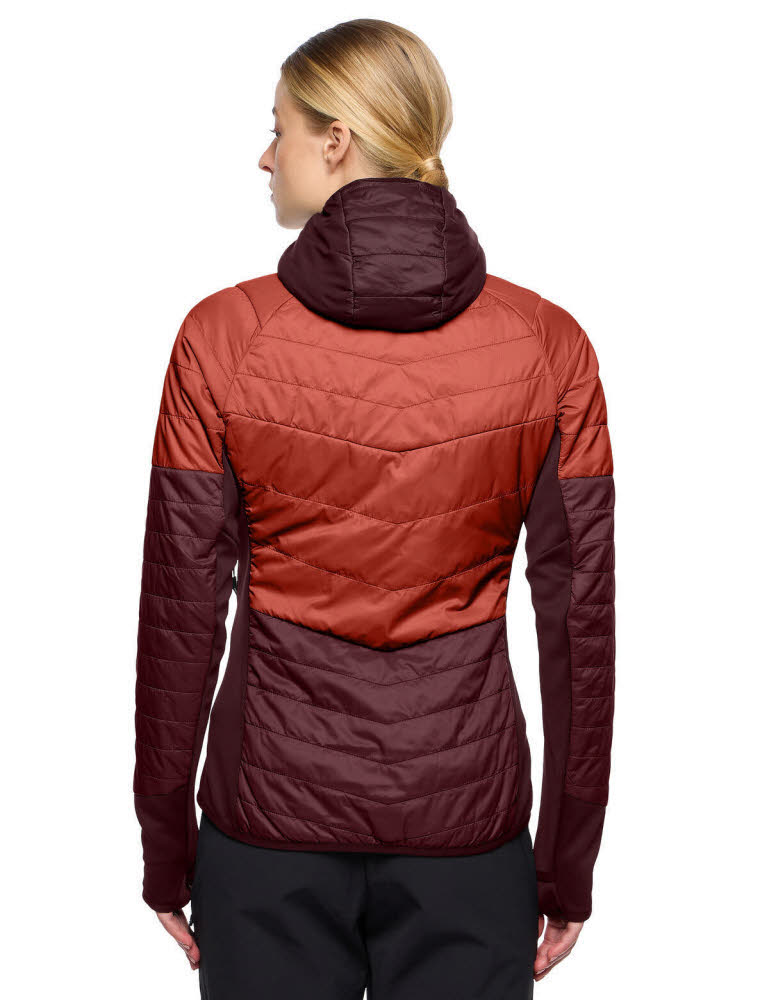 VAUDE Sesvenna Jacket IV leichte Daunenjacke Outdoorjacke Damen rot