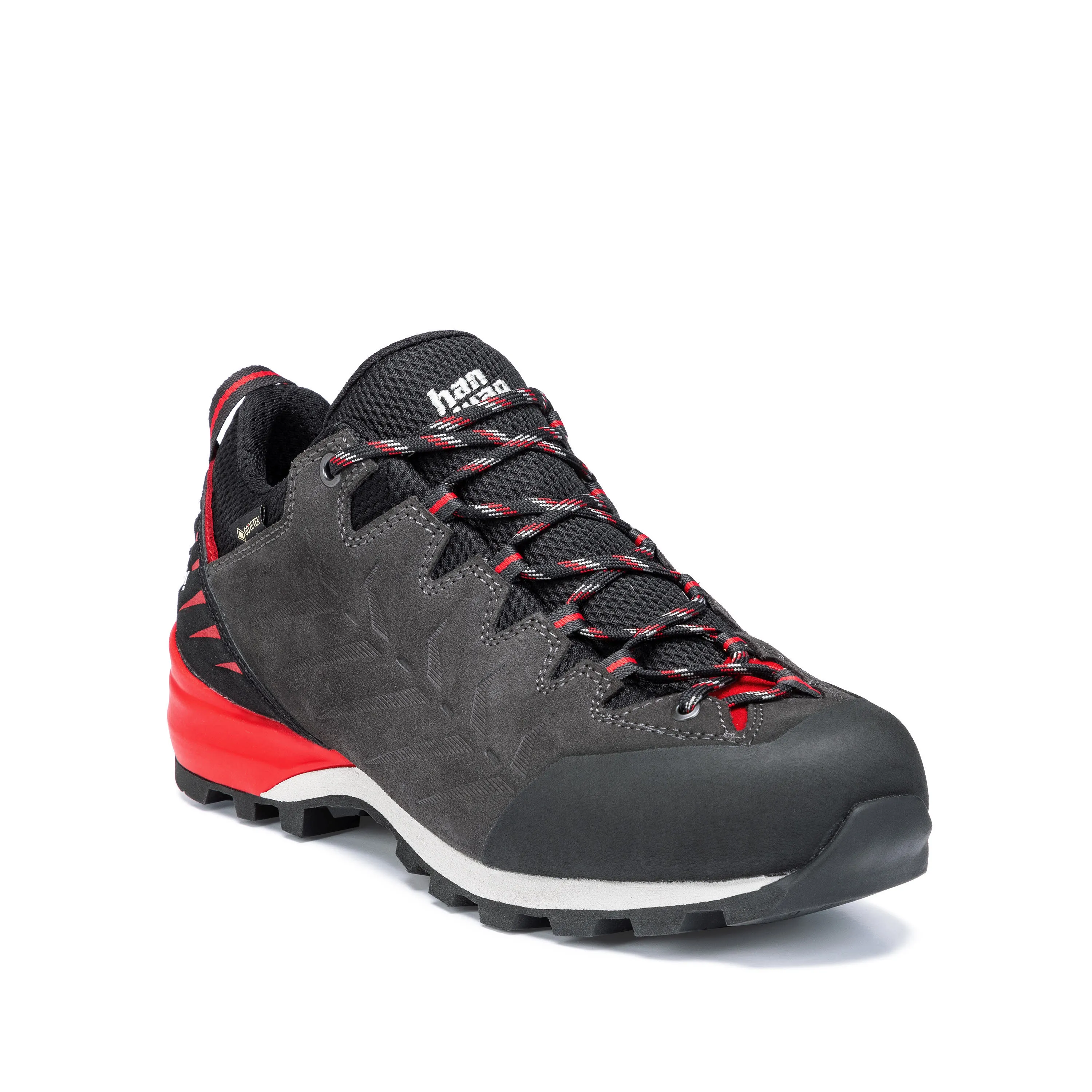 Hanwag Makra Pro Low GTX Herren Wanderschuh Trekkingschuh schwarz
