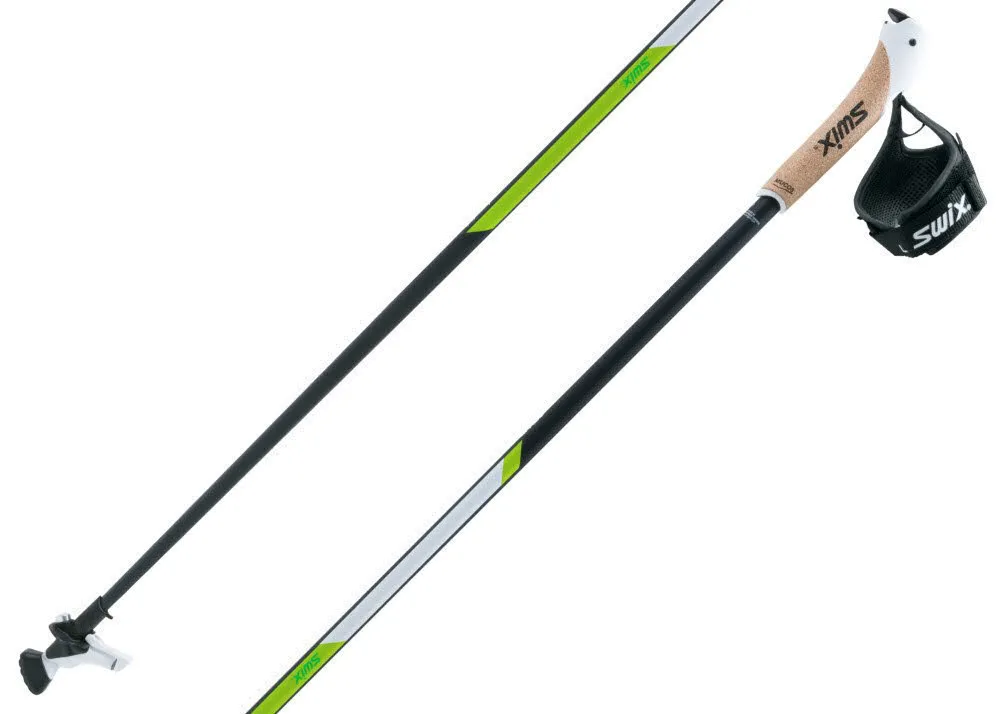 Swix CT4 Twist & Go Nordic Walking Stöcke Lime Klickschlaufe schwarz/lime NEU