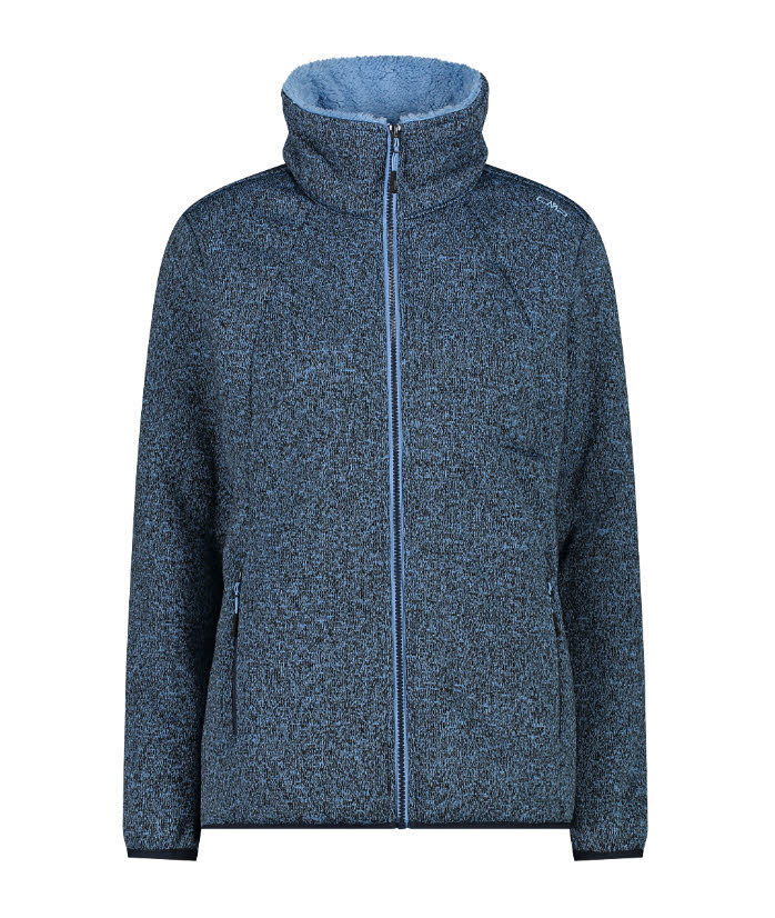 CMP Damen Jacke Fleecejacke blau
