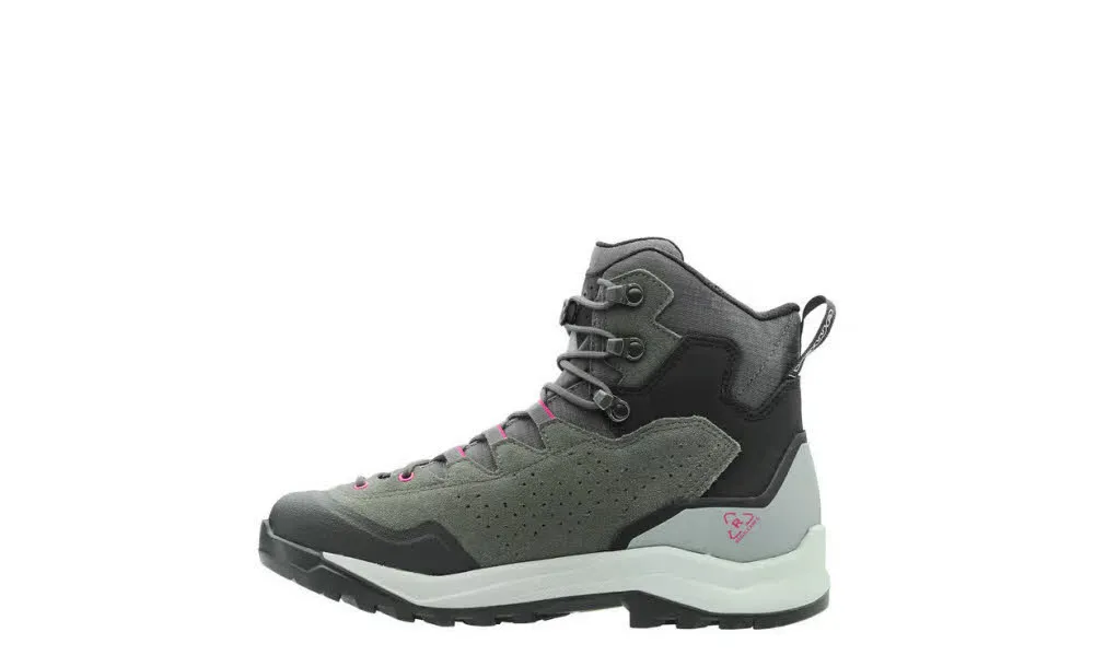 LOWA® EXPLORER GTX MID Ws Damen Wanderschuhe Trekkingschuhe Mid grau/pink