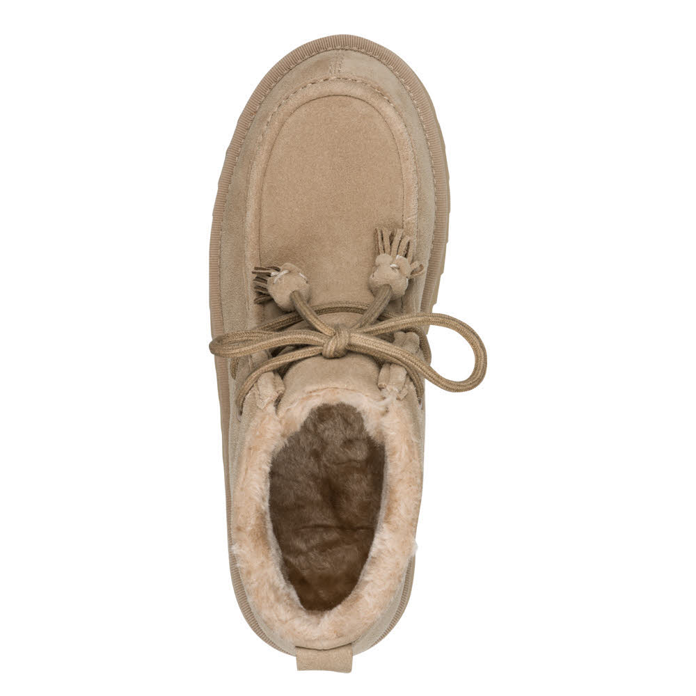 Tamaris Damen Stiefel Stiefelette beige