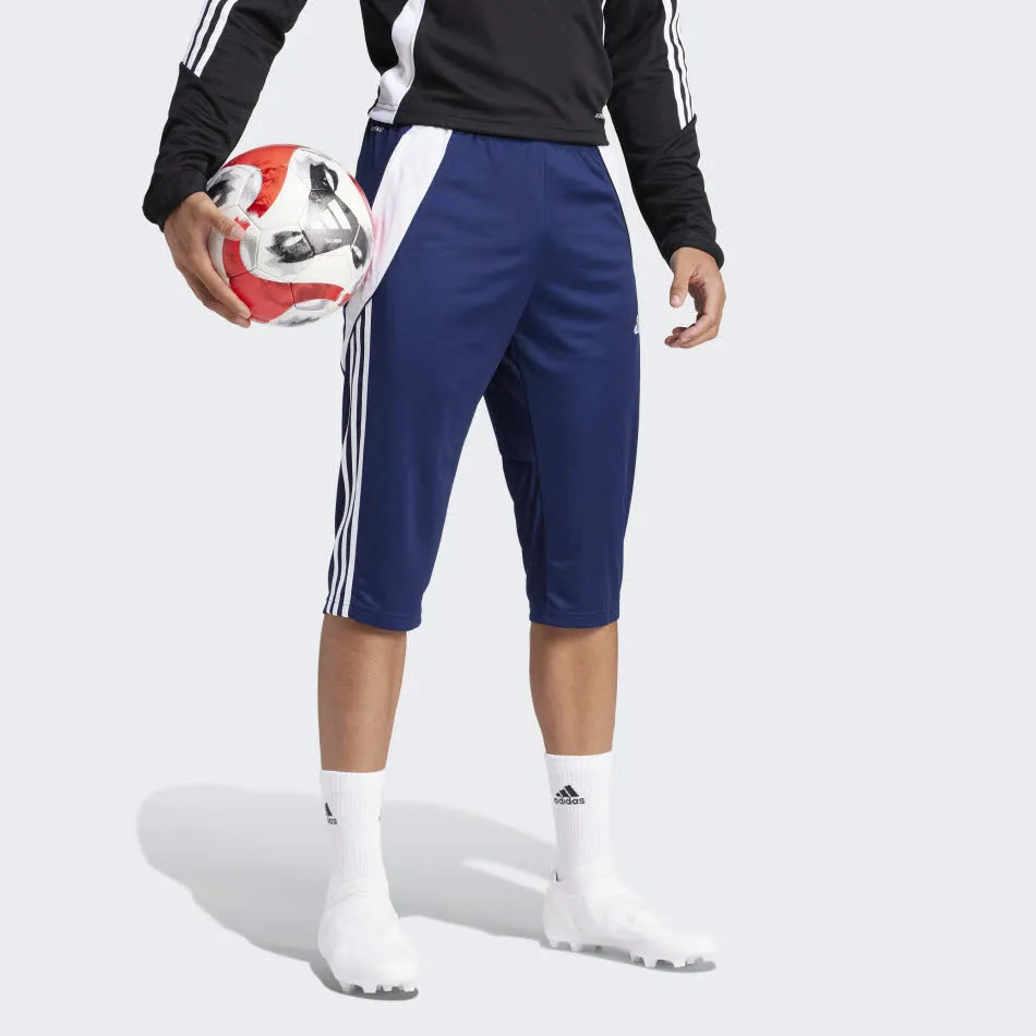 adidas Tiro 24 Herren 3/4 - Sporthose blau/weiß