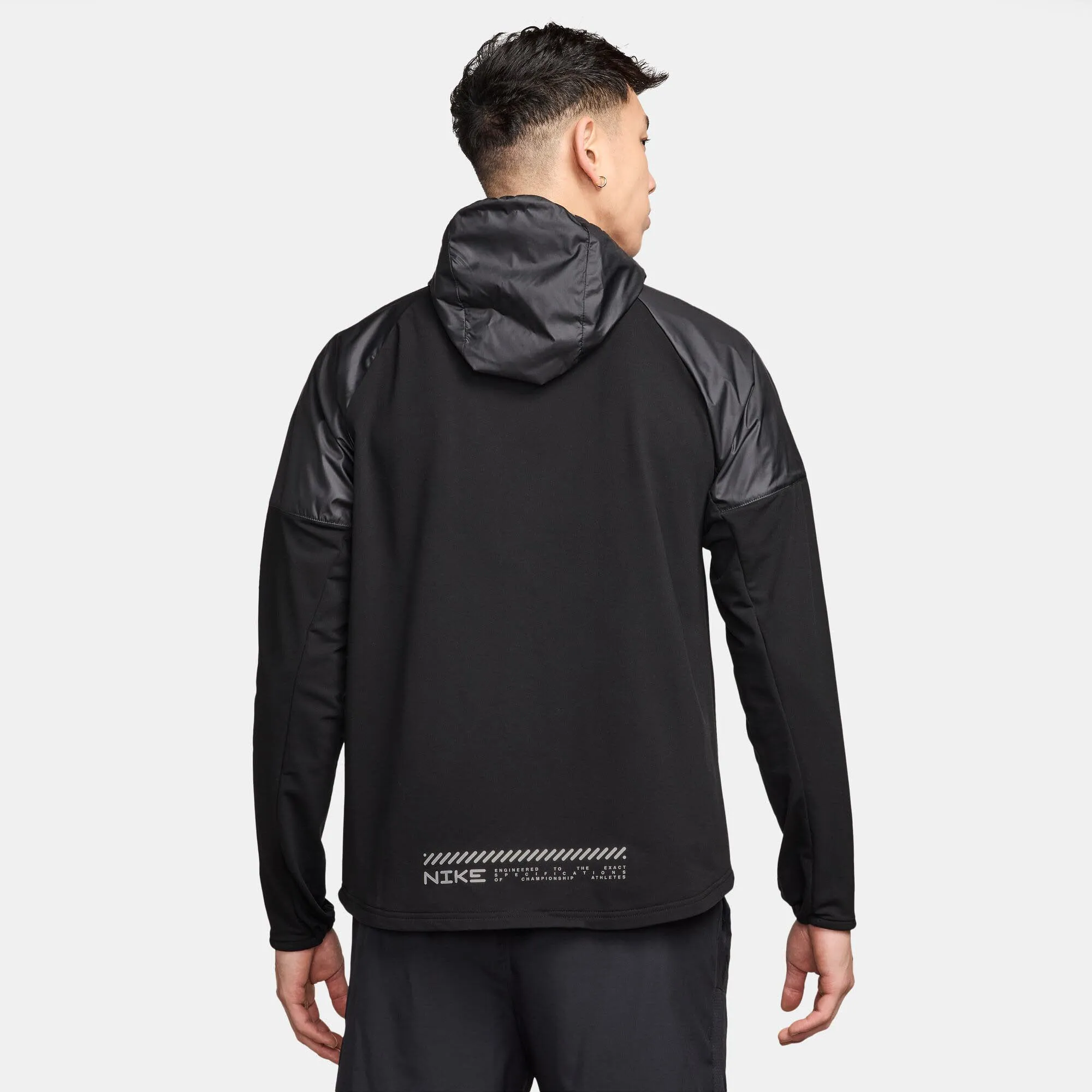 Nike Wntrzd Miler Laufjacke Herren schwarz