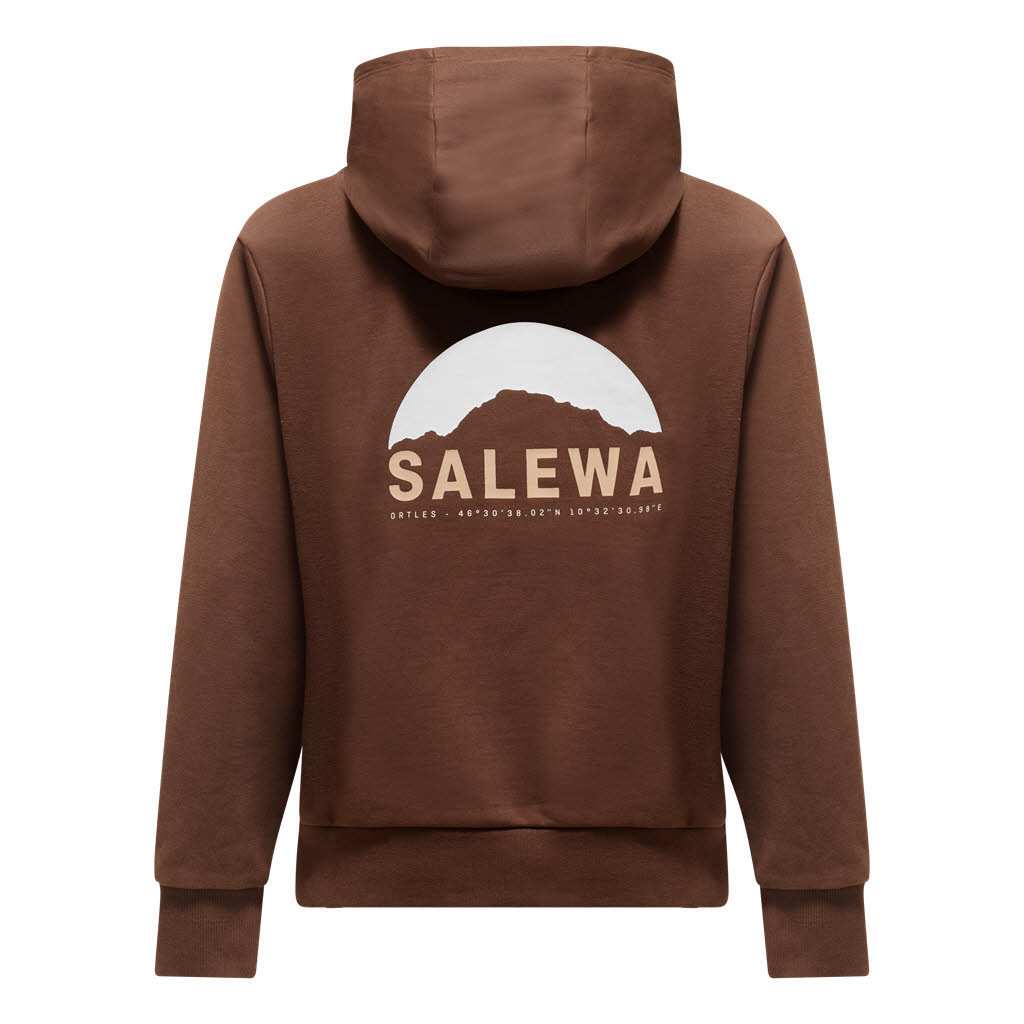 Salewa EAGLE HOODIE U funktionaler Midlayer braun