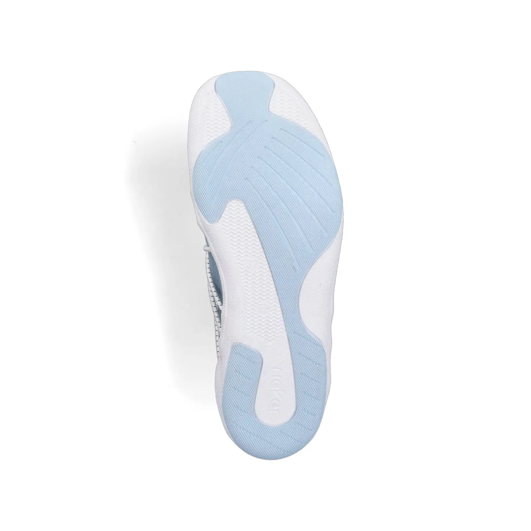 Rieker Damen Slipper Sneaker hellblau