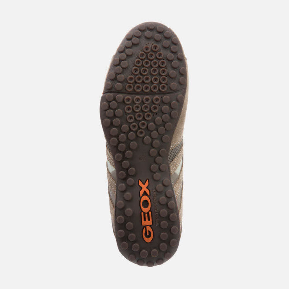 Geox Snake Herren Slip-on-Herrensneaker ohne Schnürung beige