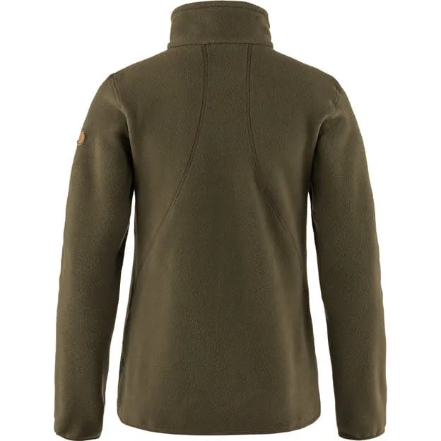 Fjällräven Stina Fleecejacke Herren grün