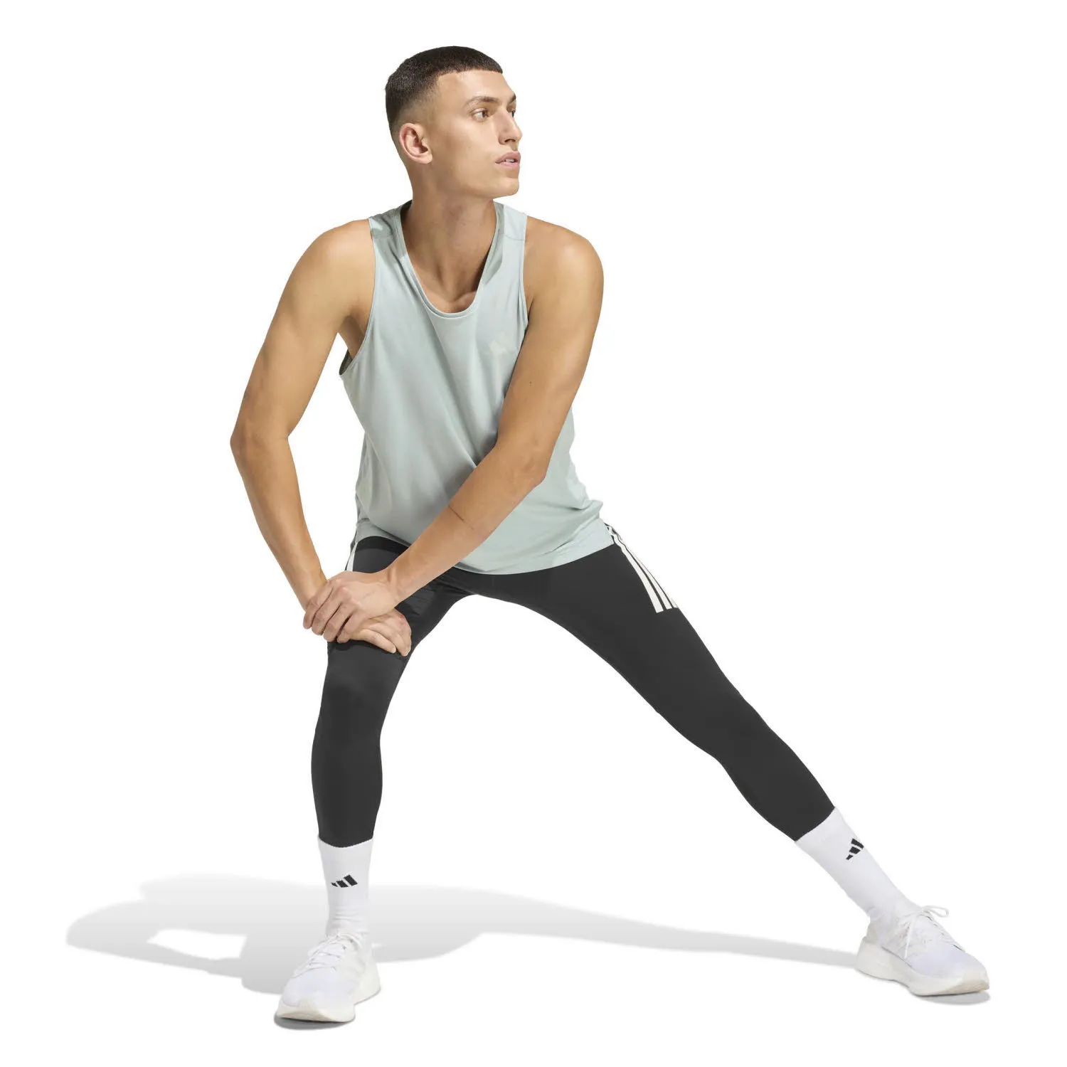 adidas adi365 Iconic Herren Laufhose Longtights schwarz
